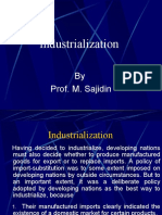 Industrialization: by Prof. M. Sajidin