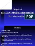 Chapter 10 Efficient Market Hypothesis