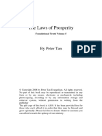 The Laws of Prosperity - Peter Tan