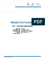 Model Curriculum: Iot - Domain Specialist