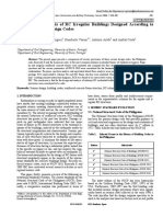 Comparative Analysis of RC Irregular Buildings Designed According To