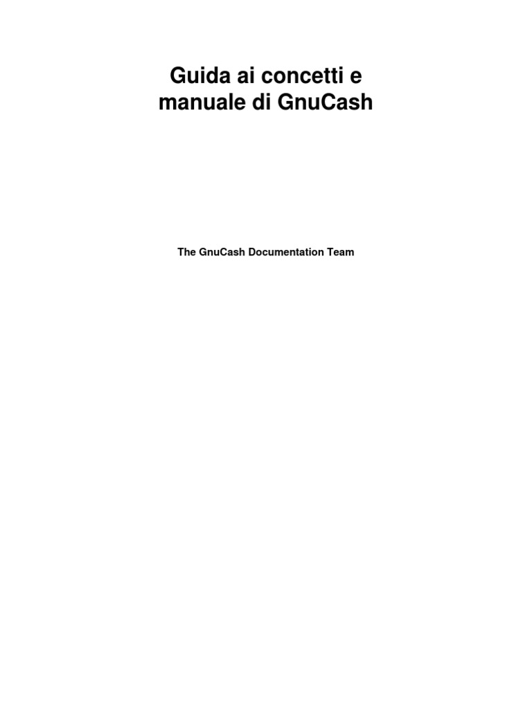 Gnucash Guide PDF Business Science