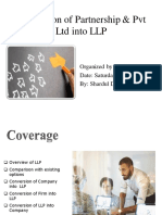 Conversion Partnership PVT LTD LLP