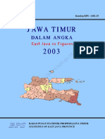 Jawa Timur Dalam Angka 2003