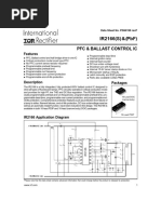 Ir2166 (S) & (PBF) : PFC & Ballast Control Ic