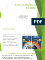 Climate Change In Pakistan 