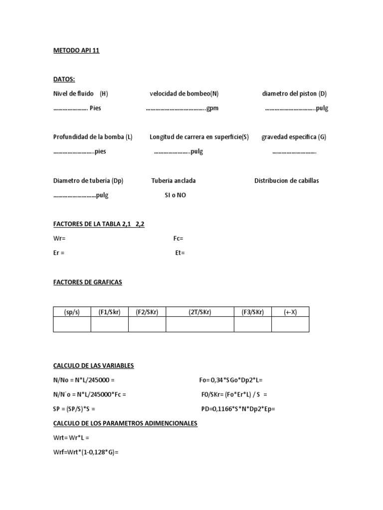 Hojas de Calculo PGP 222 PDF Ingeniería Química Mecánica de fluidos