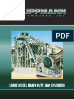 Large Model Heavy-Duty Jaw Crushers: M I L W A U K E E, I N C