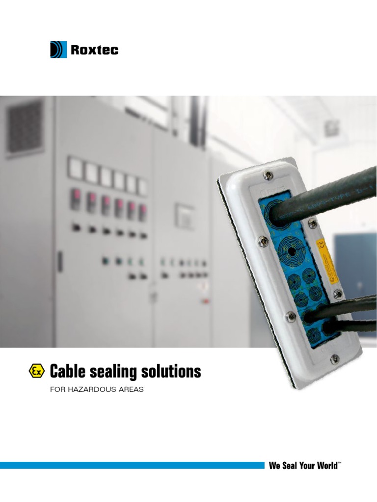Cable Sealing Solutions: For Hazardous Areas | PDF | Hazards | Industries