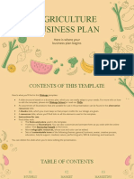 Agriculture Business Plan by Slidesgo