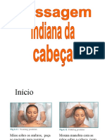 Massagem indiana da cabeça