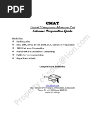 CMAT Book