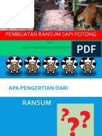 Pembuatan Ransum