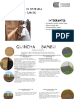 Comparativo Sistemas de Quincha - Bambu