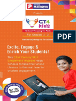 CT4 Kids - Brochure
