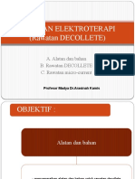 RAWATAN ELEKTROTERAPI Rawatan DECOLLETE