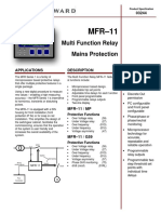 Multi Function Relay Mains Protection: Protective Functions