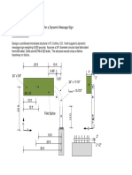 Design Example 9: Cantilevered Monotube Support For A Dynamic Message Sign