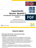 Capacitación Sputnik v 16-2-21