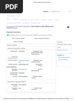 Transactions: Fund Transfer & Payments Payment Summary