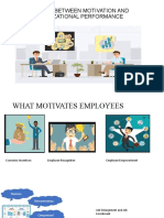 Relation Between Motivation and Organizational Performance