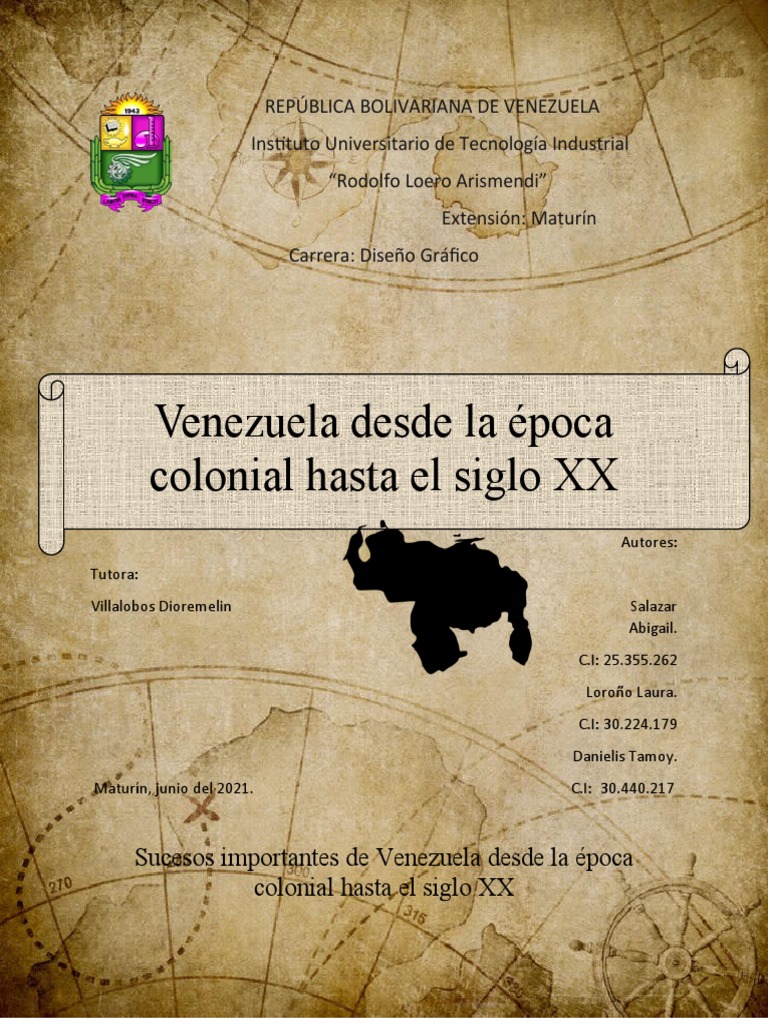 Historia Colonial de Venezuela | PDF | Agricultura | Venezuela