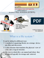 Btree File System (BTRFS)