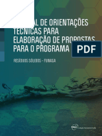 Manual de Orientações Técnicas Para Elaboracão de Propostas Para o Programa de Residuos Sólidos 2014