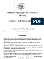 Chapter 2-Finite Automata FLAT