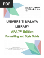 Sample APA Paper for 7th Edition | PDF