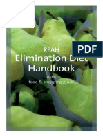 RPAH Elimination Diet Handbook With Food Shopping Guide