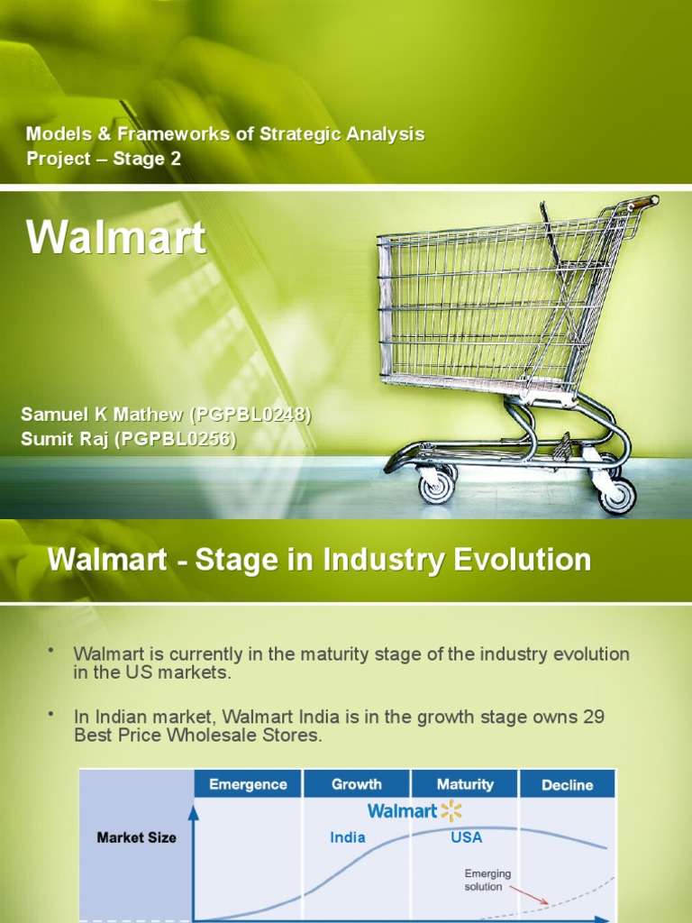 Walmart's Strategic Analysis Frameworks | PDF | Walmart | Sales