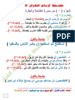 ضبط ارباع القرآن الكريم.pdf · إصدار - ١ -