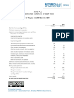 2.8 Xlete Cash Flow Statement No Notes