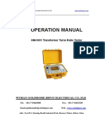 Operation manual-HM5001 TTR 