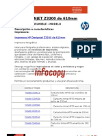 Toner Original para Impresora HP DESIGNJET Z3200 610mm