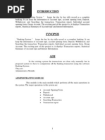 Download Banking System abstract by Adesh Kumar Yadav SN51520335 doc pdf