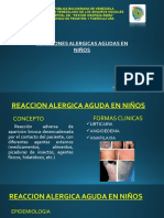 Reacciones Alergicas en Niños Dra Camacaro