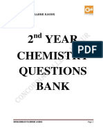 2 Year Chemistry Questions Bank: Concordia College Kasur
