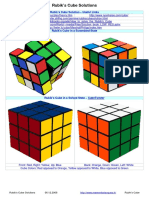Rubik's Cube Solution - Useful Links