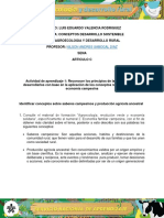 Evidencia Cuadro Comparativo Identificar Conceptos Saberes Campesinos Produccion Agricola Ancestral