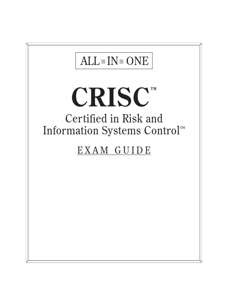 crisc study guide