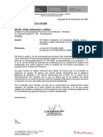 OFICIO No 148 - 2020 MP CONDESUYOS - REITERA Longitudes Reales de Tramos y Duplicidad