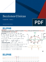 Secciones Cónicas - P4