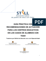 Guia Still TDAH Centros Educativos