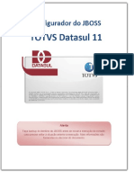 Configurador Do JBOSS. TOTVS Datasul 11. Alerta - PDF