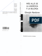 Más Allá de La Anorexia y La Bulimia Giorgio Nardone 2004 Scan