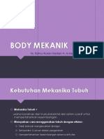 Body Mekanik, Ambulasi, Rom