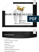 Base Metal Alloys
