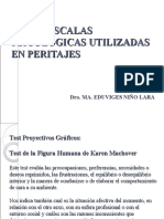 Test y Escalas Psicológicas Utilizadas